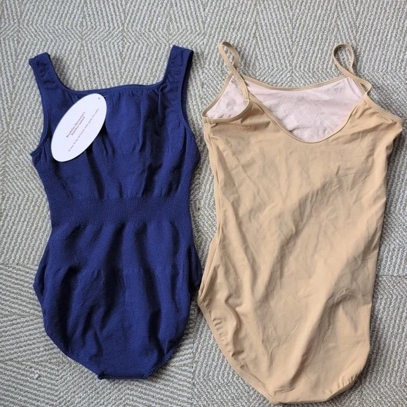 New Ballet Dancewear Leotard Skirt 6 Lot SA MA Weissman Capezio Revolution Gray - Picture 7 of 7